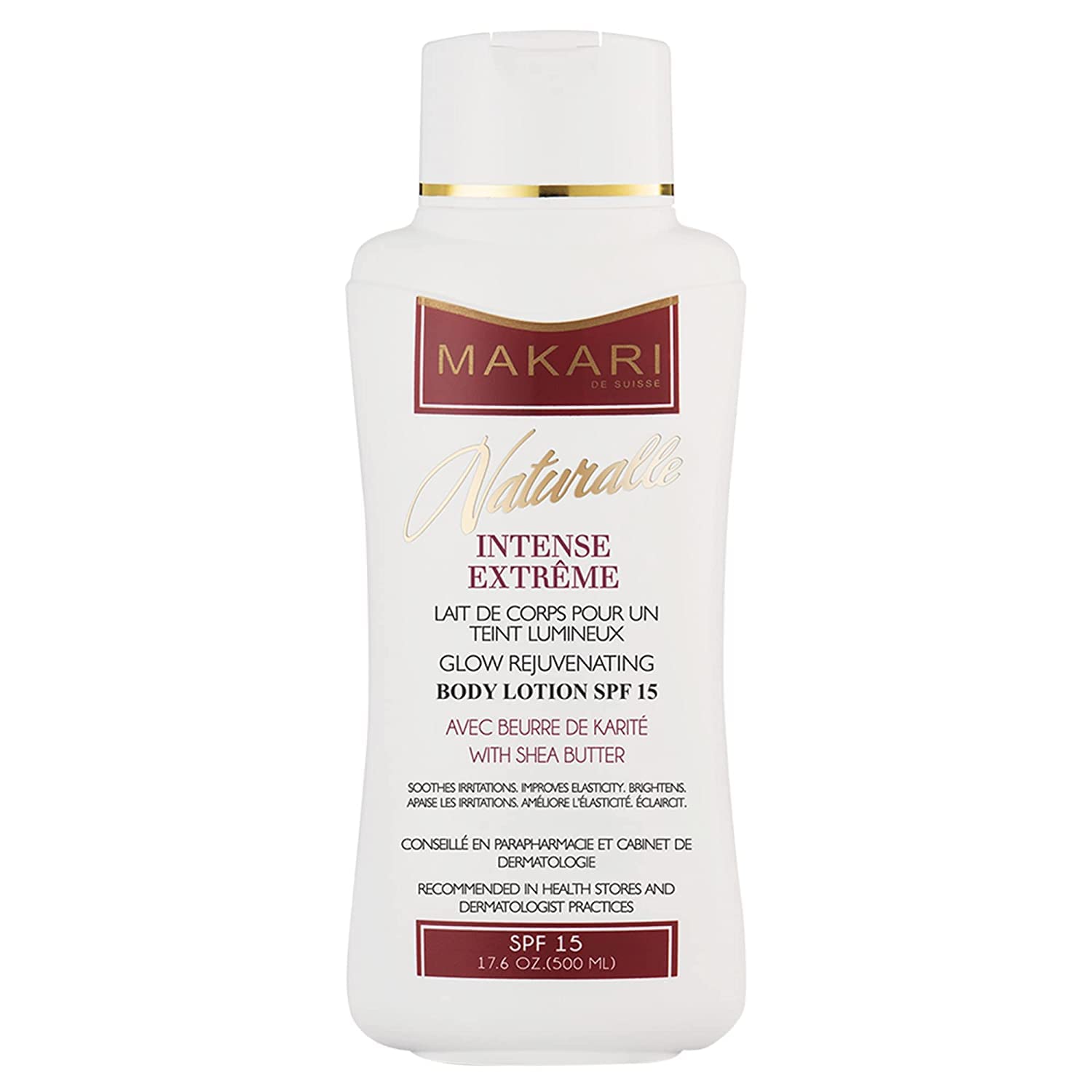 NATURALLE® INTENSE EXTRÊME Glow Rejuvenating BODY LOTION SPF 15.