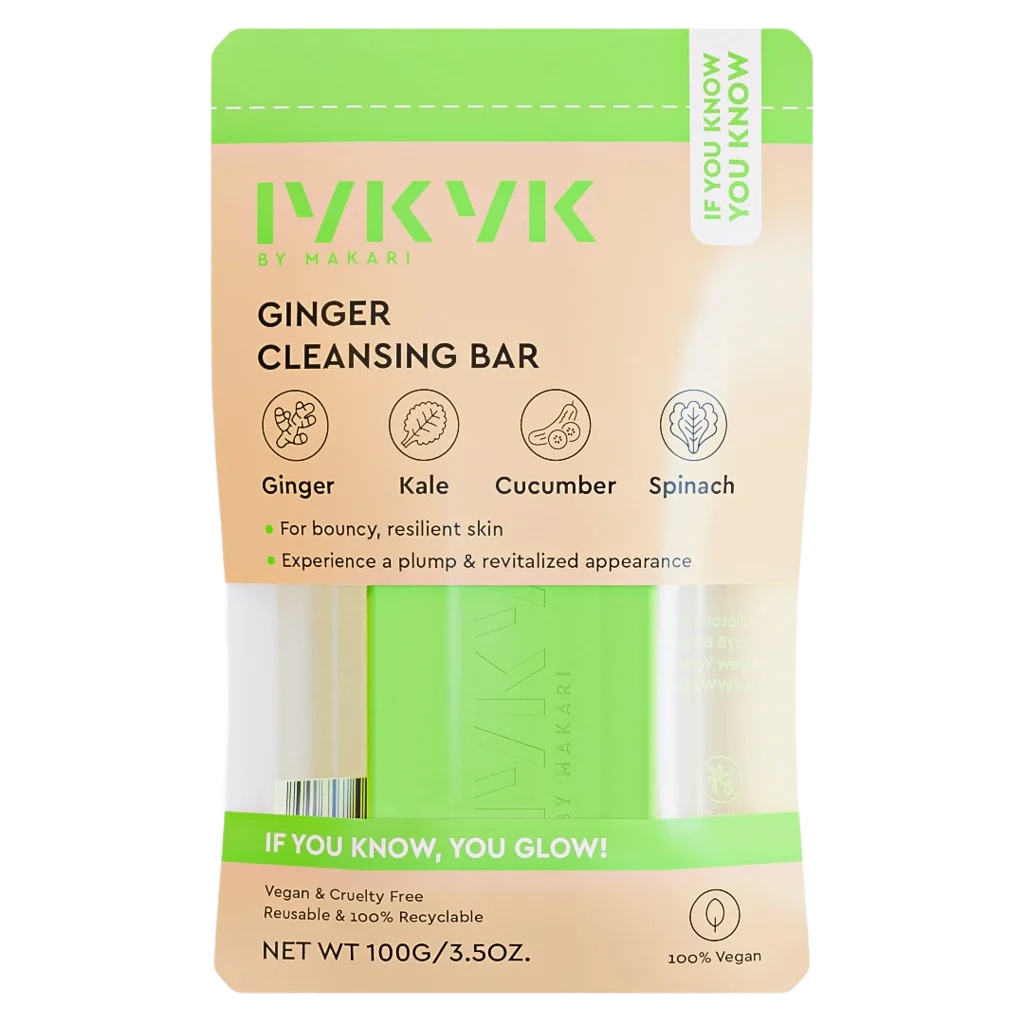IYKYK BY MAKARI GINGER CLEANSING BAR.