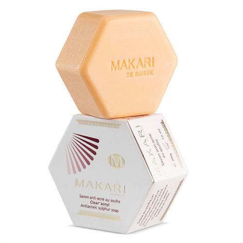 MAKARI DE SUISSE® SAVON Anti-Acné au Souffre Clear Acnyl.